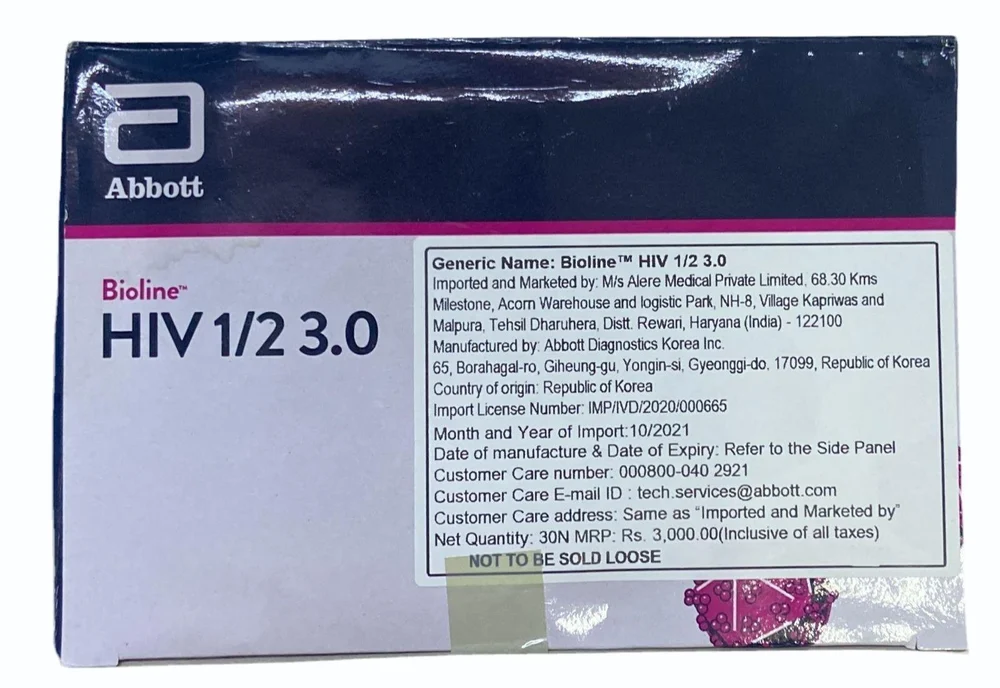 Abbott Bioline Hiv 1/2